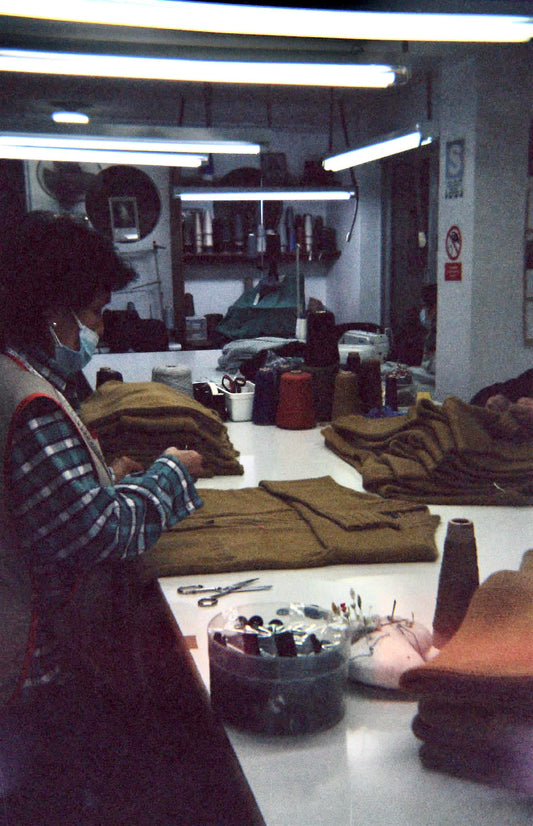 The making of your pieces