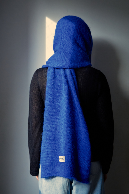 Agnes scarf blue