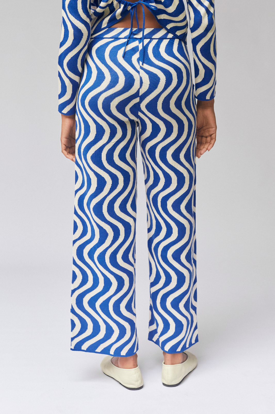 GROOVY PANTS BLUE & WHITE